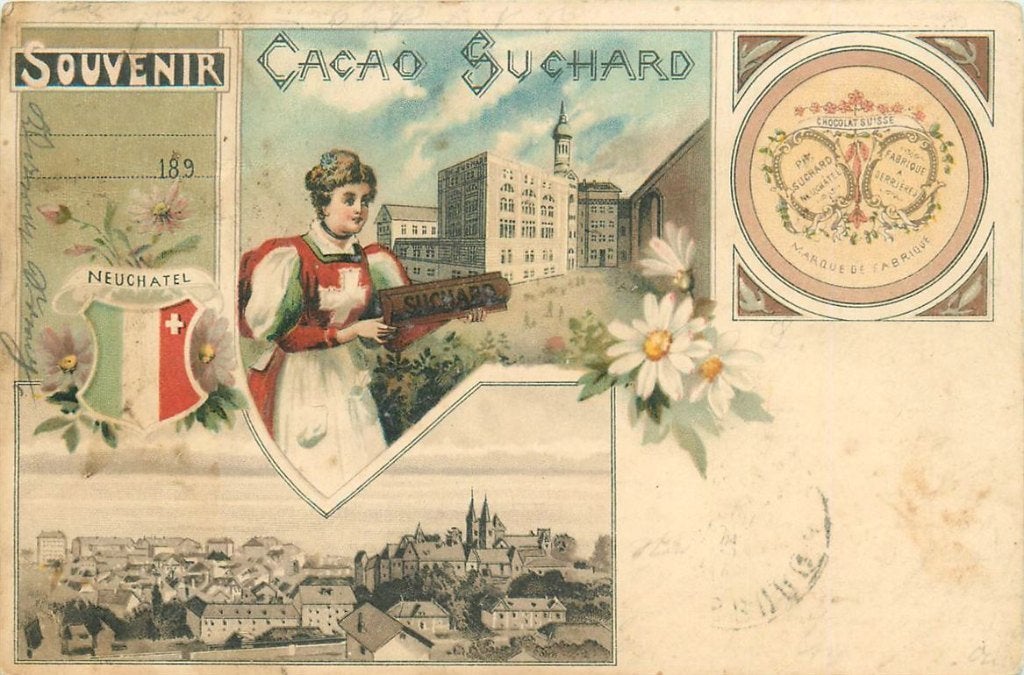 701-281-027 Neuchatel, Verzenden, Voor 1920, Overig Europa