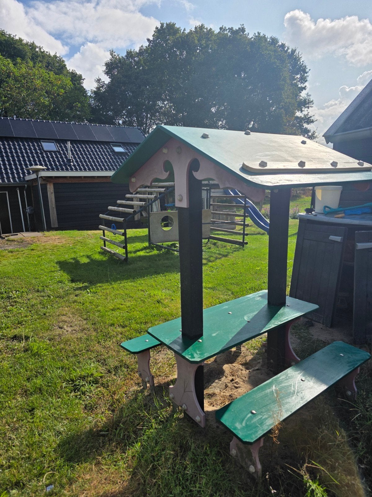 picknicktafel afdak en bankjes, Ophalen, Gebruikt, Overige typen