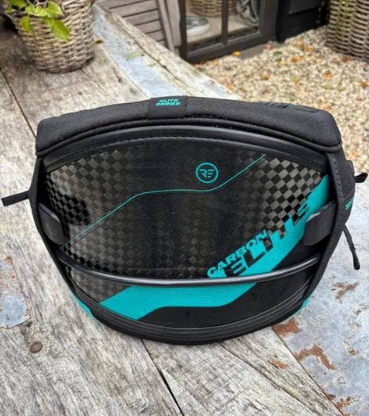 Ride Engine traleze maat L carbon. 2x gebruikt, Trapeze, Geen board, Ophalen of Verzenden, Zo goed als nieuw
