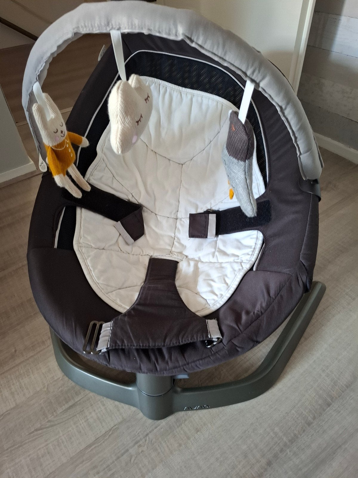 schommel/wip stoel baby met speelboog, Ophalen