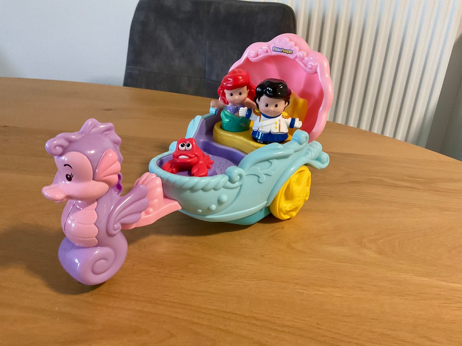 Little People : Disney Koets met Ariel en de Prins + geluid, Ophalen, Gebruikt