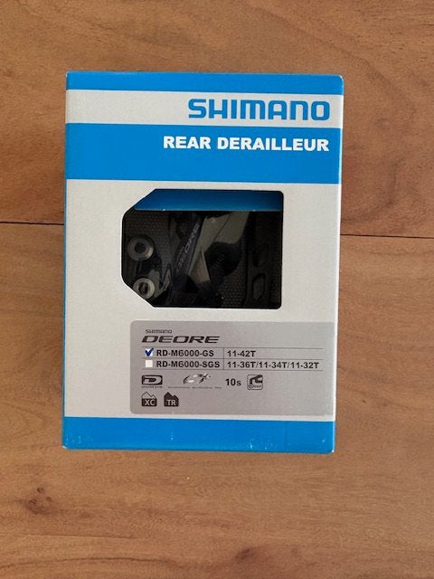 Shimano Deore achter detailleur RD-M6000-GS 11-42T, Ophalen of Verzenden, Nieuw, Mountainbike, Derailleur of Ketting