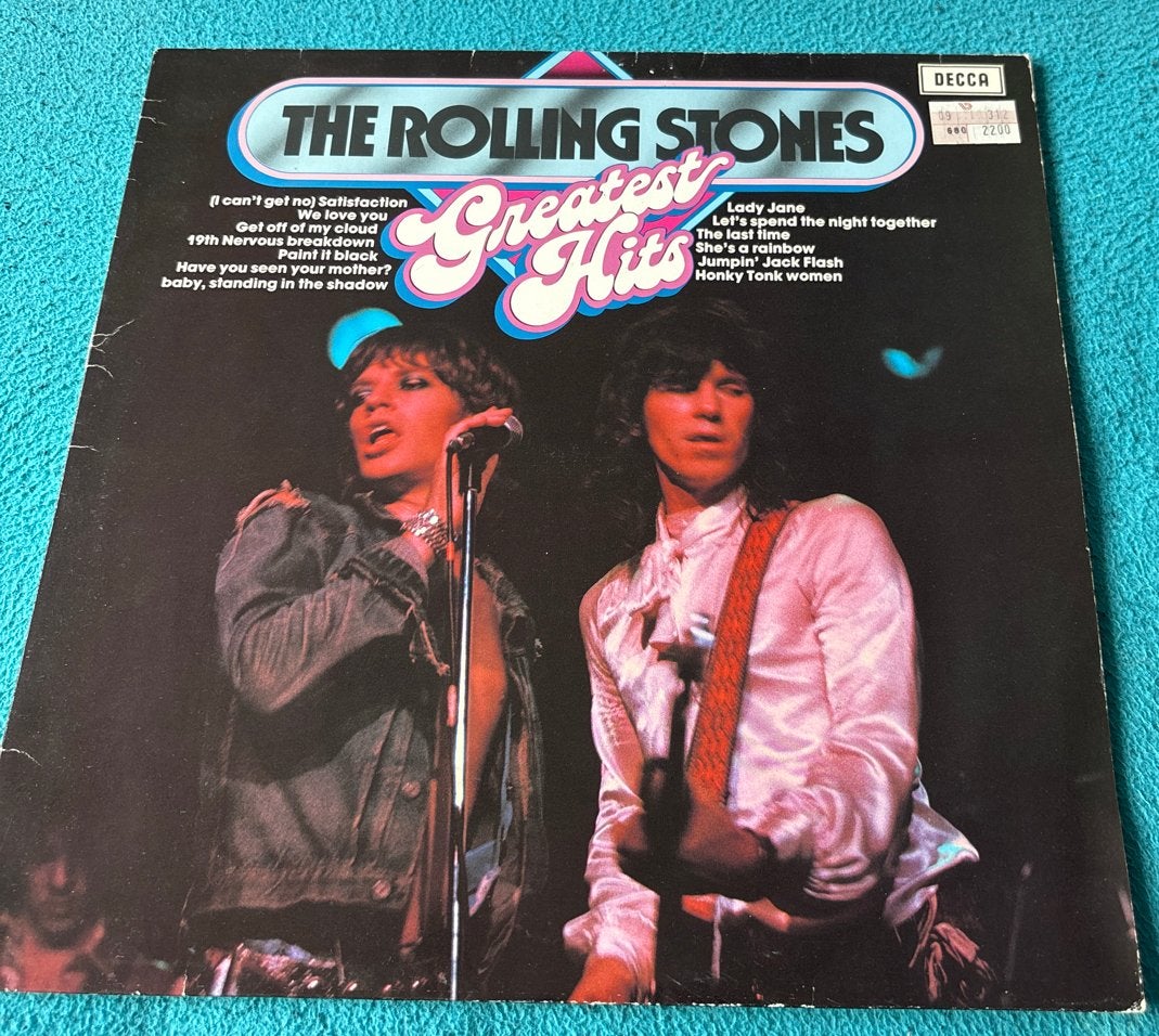 The Rolling Stones - Greatest Hits LP (Decca, 1977), LP, Rock, Gebruikt, Ophalen of Verzenden