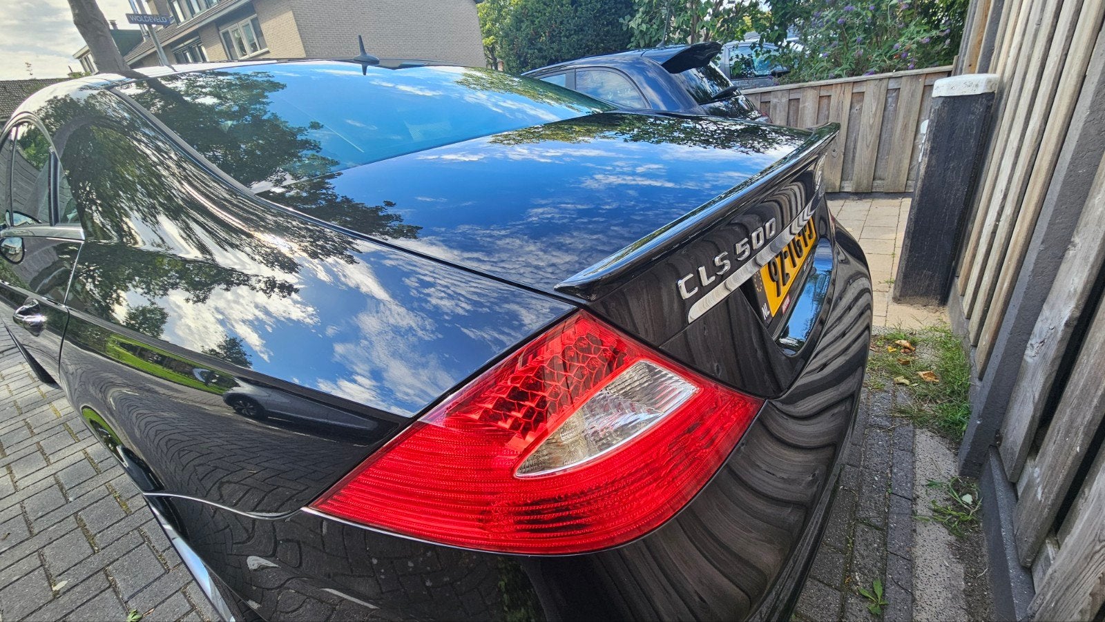 Mercedes-Benz CLS 5.0 Cls500 AUT 2006 Zwart, Auto's, Mercedes-Benz, Automaat, Achterwielaandrijving, 8 cilinders, 4 stoelen