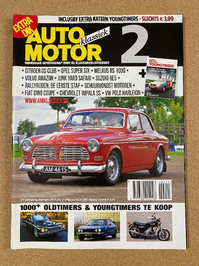 Auto Motor Klassiek 2 2015, Verzenden, Gelezen, Algemeen