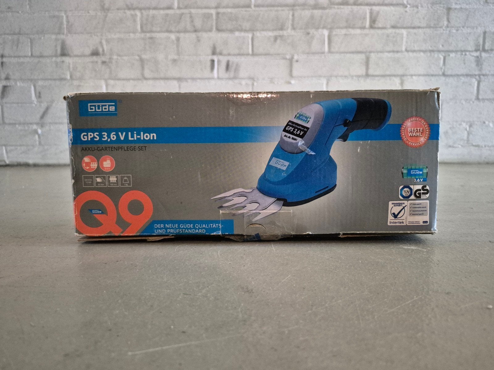 Güde GPS 3,6 V Li-Ion Accu-Tuinverzorgingsset, Tuin en Terras, Hand-tuingereedschap, Ophalen, Nieuw, Overige soorten, Güde