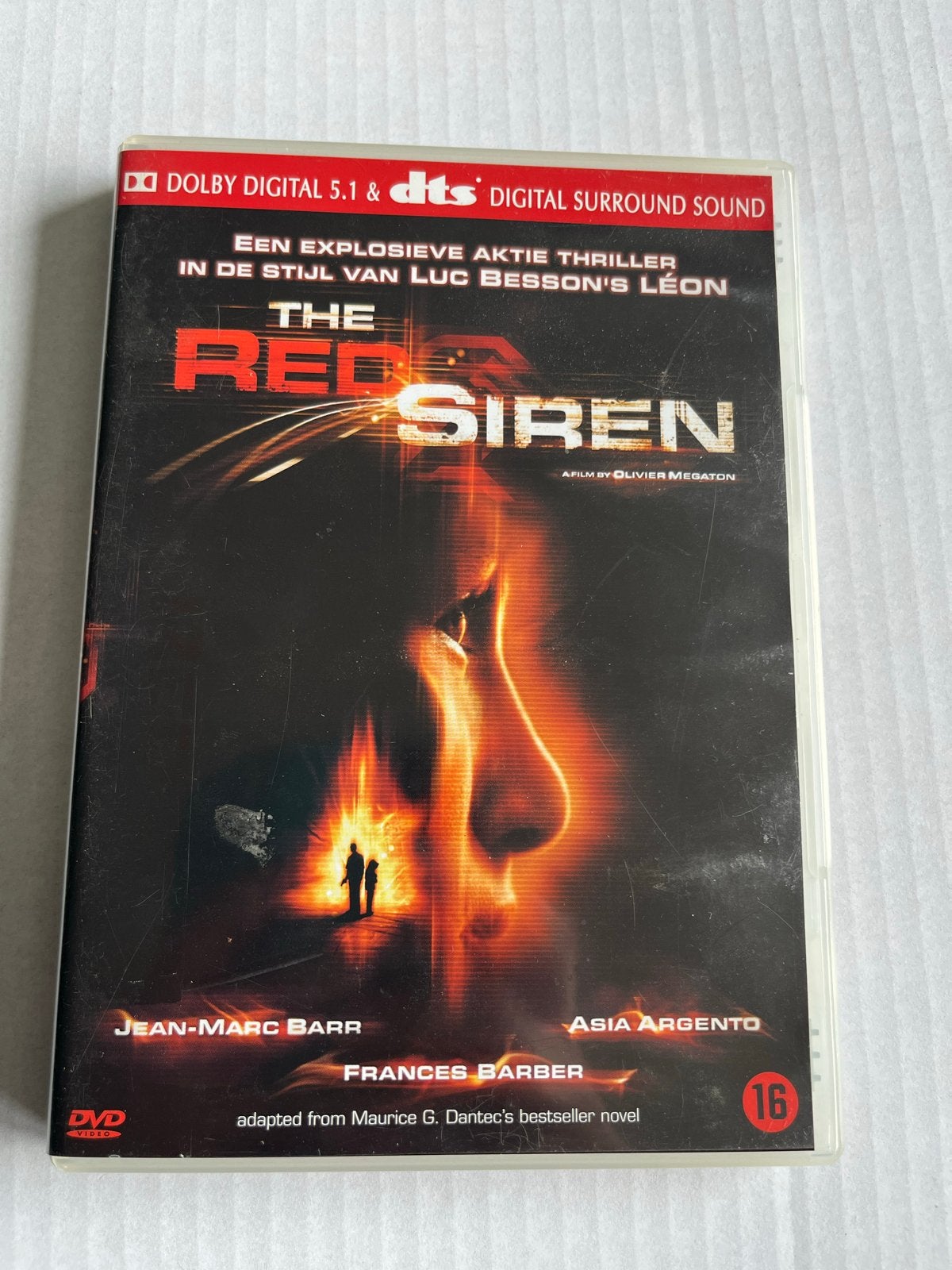 The Red Siren DVD - Actiethriller, Vanaf 16 jaar, Ophalen of Verzenden, Gebruikt, Actiethriller