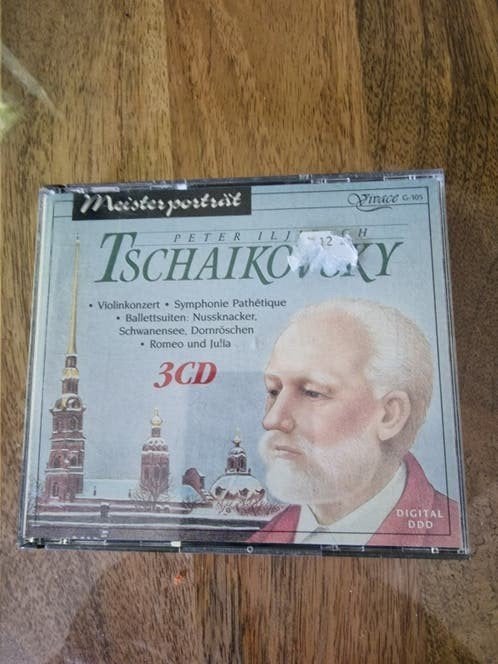 Tchaikovsky Meisterporträt 3CD: Vioolconcert, Symfonie Path, Cd's en Dvd's, Gebruikt, Boxset, Ophalen of Verzenden, Romantiek