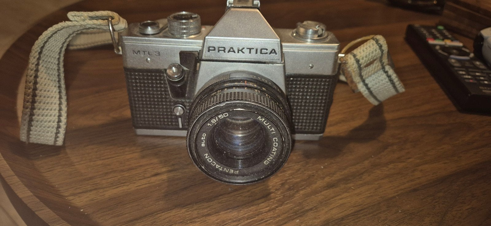 Praktica MTL3 Spiegelreflexcamera met Pentacon 1.8/50 lens, Audio, Tv en Foto, Ophalen of Verzenden, Gebruikt, Spiegelreflex, Overige Merken