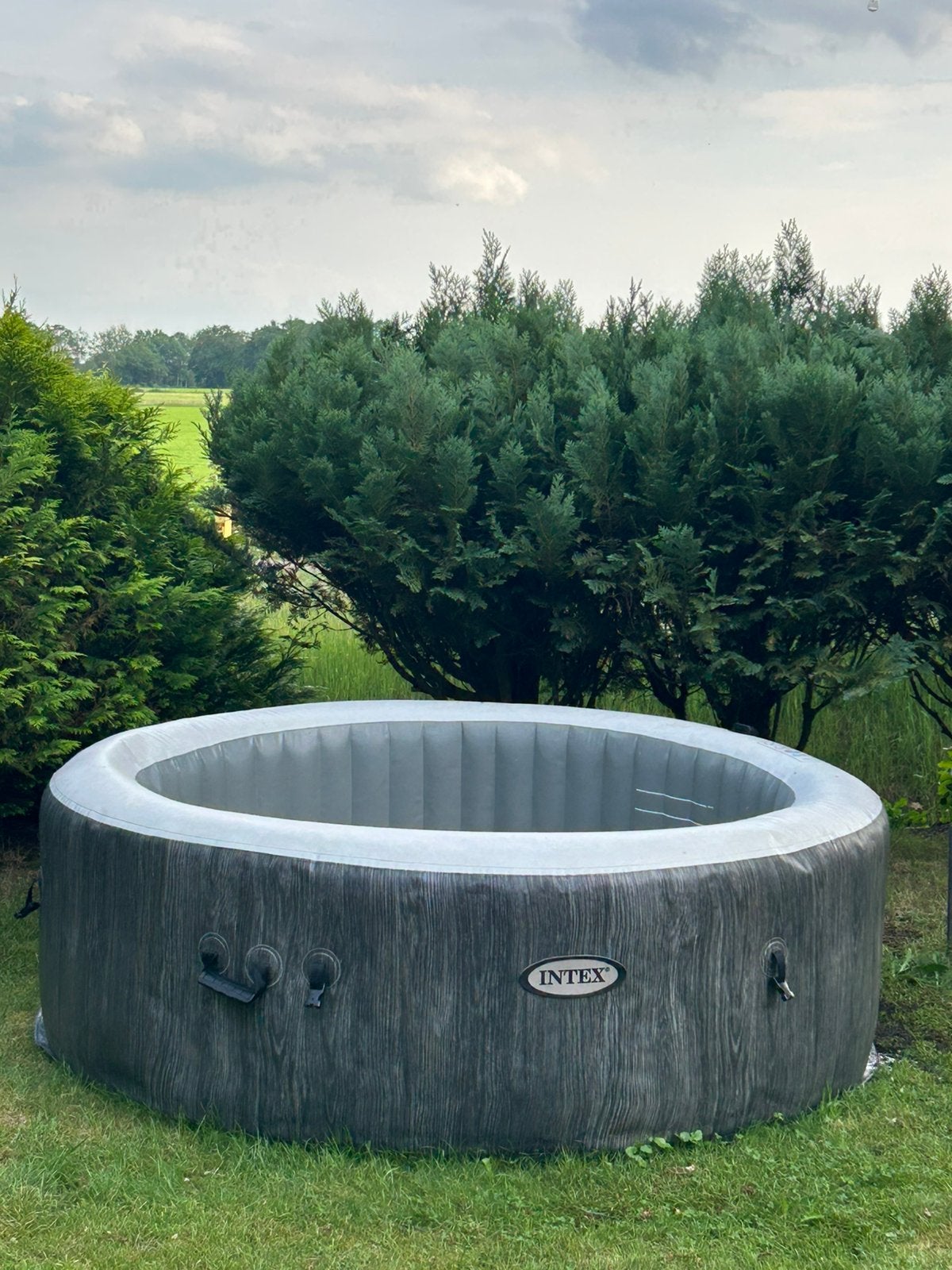 Intex PureSpa Opblaasbare Jacuzzi (veel extra’s), Ophalen, Gebruikt, 200 tot 300 cm, Opblaaszwembad