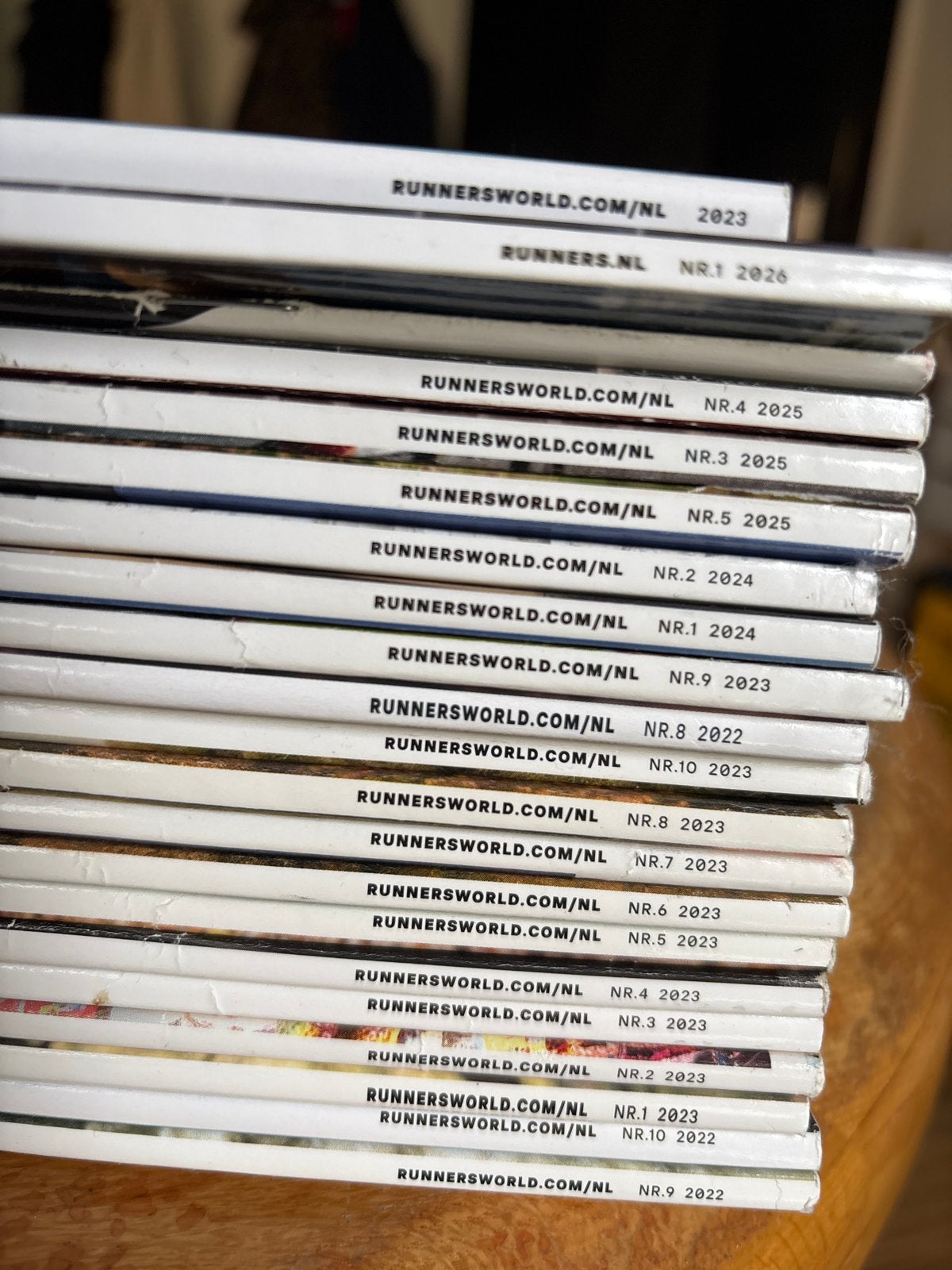 Runner's World tijdschriften - diverse jaargangen, Ophalen, Gelezen, Sport en Vrije tijd