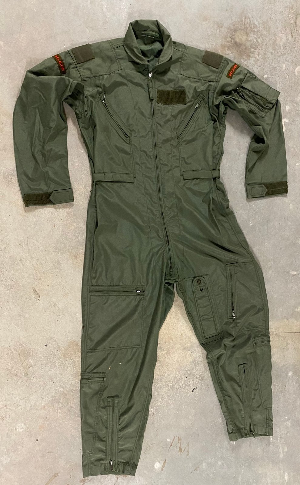 Belgische piloten overall, Ophalen of Verzenden, Landmacht, Overige gebieden, Kleding of Schoenen