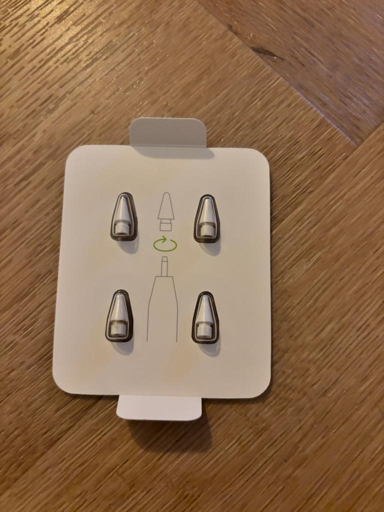 Apple Pencil Tips (4 Stuks) origineel, Computers en Software, Apple iPads, Nieuw, Apple iPad, 10 inch, 16 GB, Wit, Ophalen of Verzenden