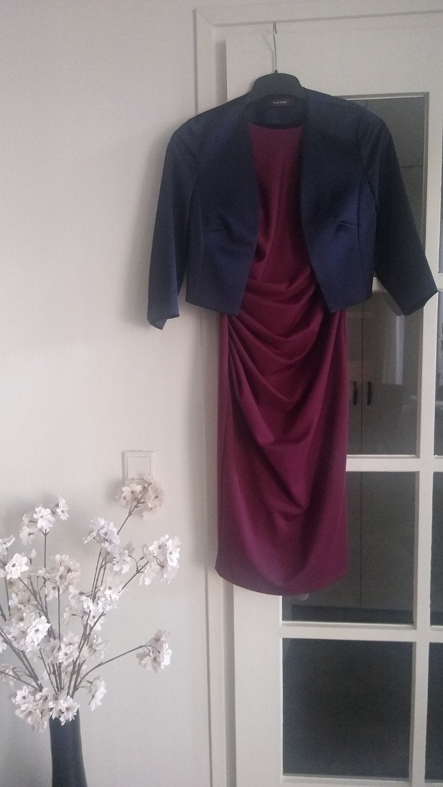 Donkerblauwe Blazer / Bolero Nieuw maat M Vera Mont, Kleding | Dames, Maat 38/40 (M), Overige typen, Blauw, Nieuw