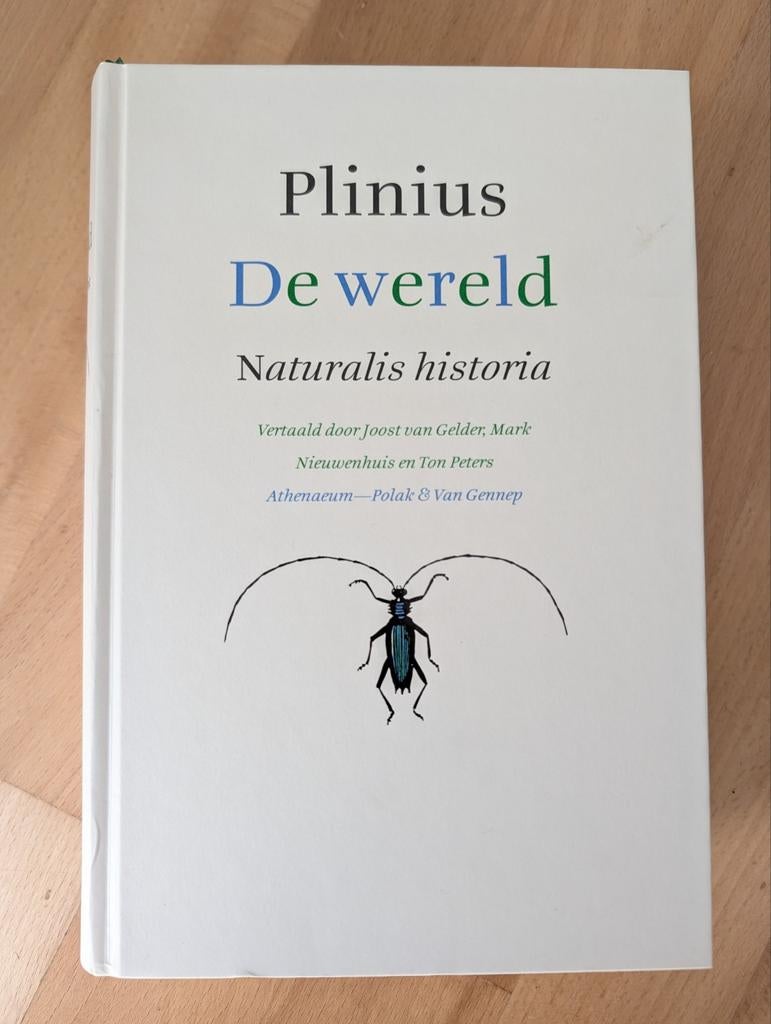 Plinius De wereld Naturalis historia, Boeken, Ophalen of Verzenden