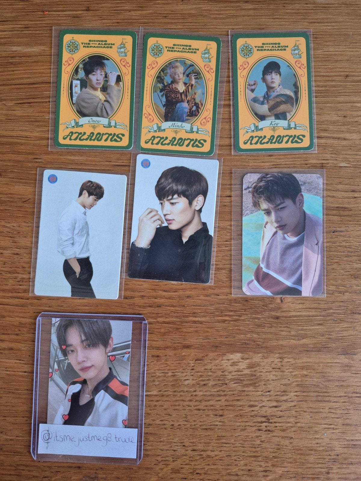 Shinee Photocards, Ophalen of Verzenden, Zo goed als nieuw, Foto of Kaart