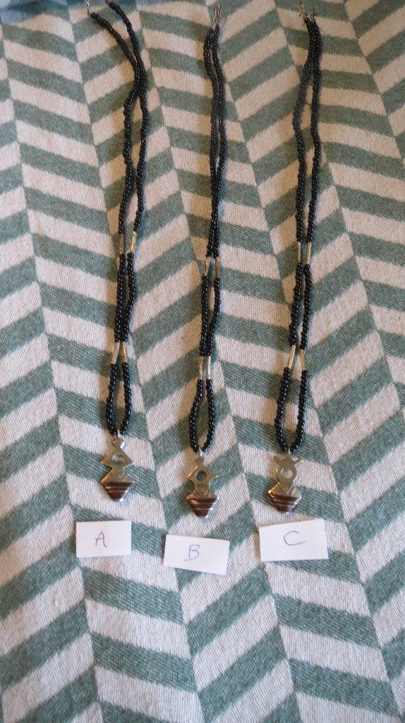 Toeareg kettingen Niger, collier, ambachtelijk, p/p/st, Sieraden, Tassen en Uiterlijk, Verzenden, Nieuw, Zilver, Zilver