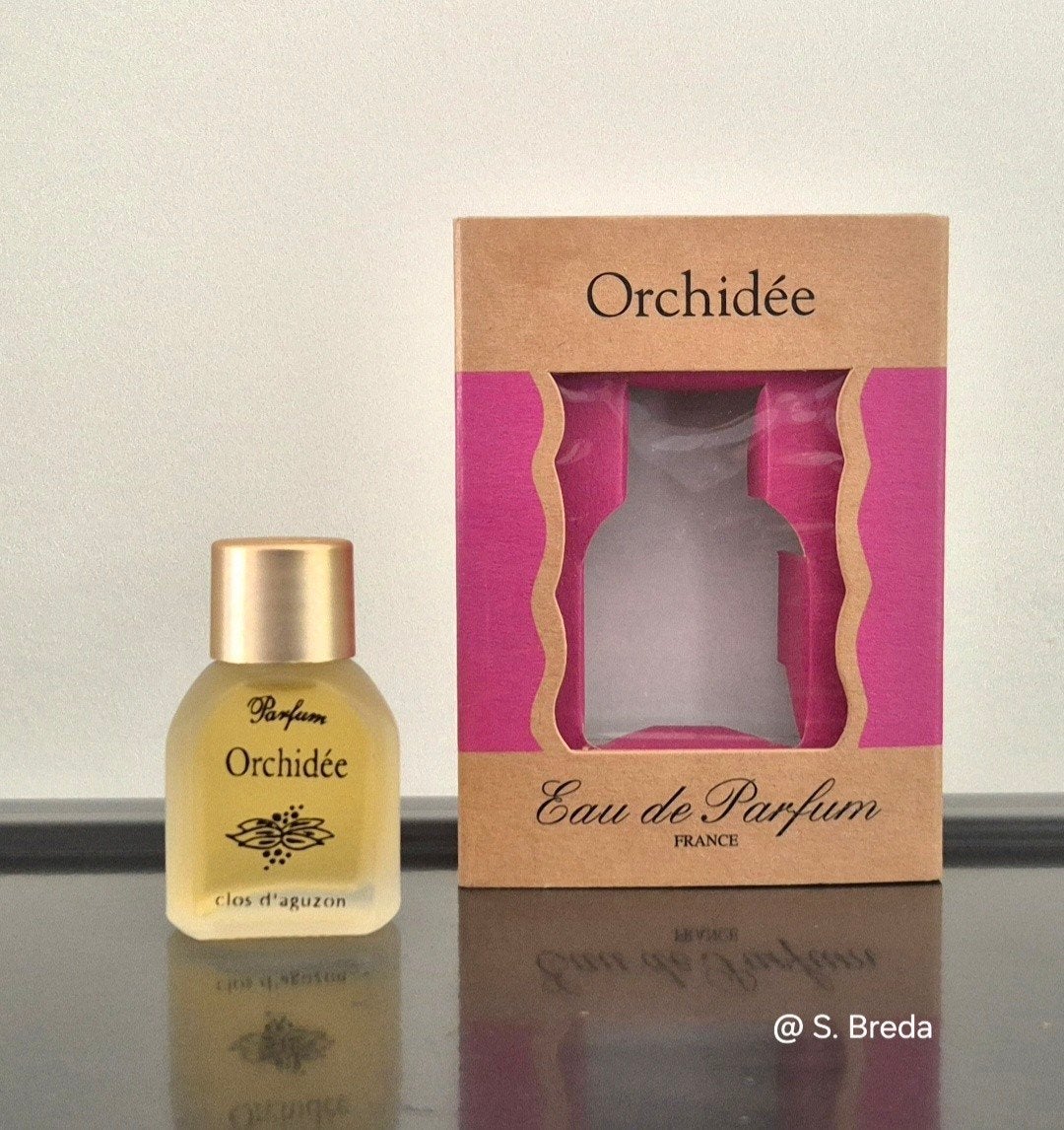 Clos d'aguzon - Orchidee - volle miniatuur in doosje, Ophalen of Verzenden, Zo goed als nieuw, Miniatuur, Gevuld