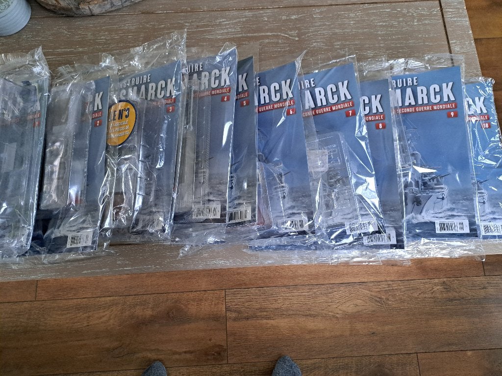 Bismarck metaal van Hachette, Ophalen of Verzenden, Nieuw