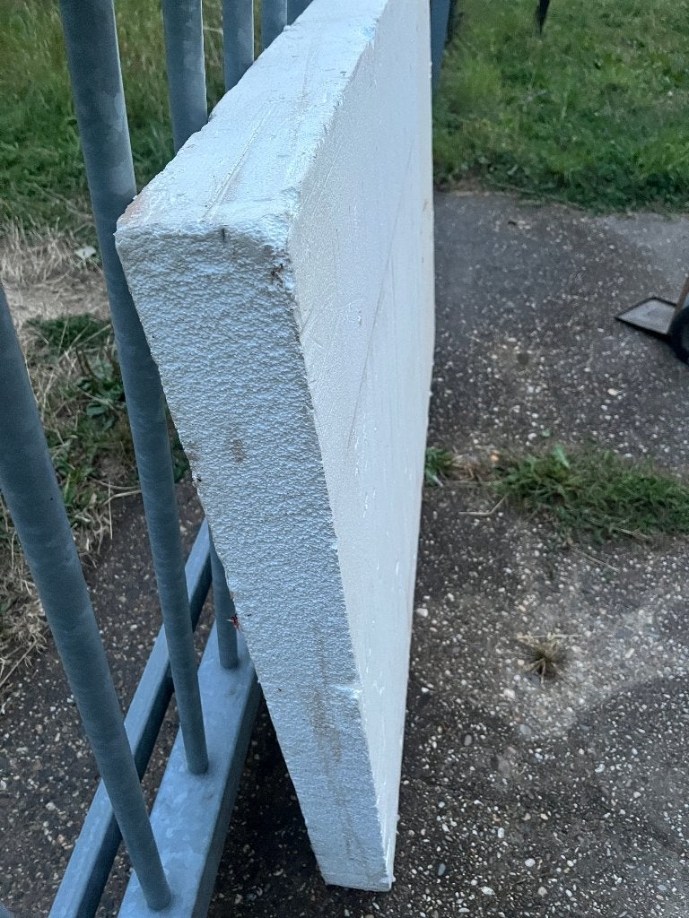 Te koop tempex plaat dikte 10 cm, lengte 84 cm breedte 112 c, Ophalen, Gebruikt