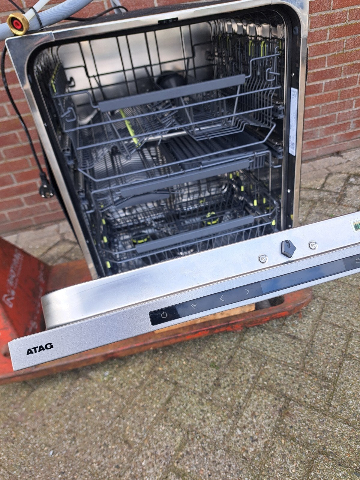 atag vaatwasser xxl inbouw, Ophalen, Energieklasse A of zuiniger, Zo goed als nieuw, Inbouw