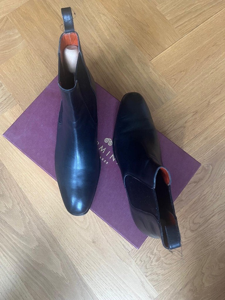 Chelsea boots Carmina, Kleding | Dames, Schoenen, Ophalen, Zwart, Lage of Enkellaarzen, Zo goed als nieuw