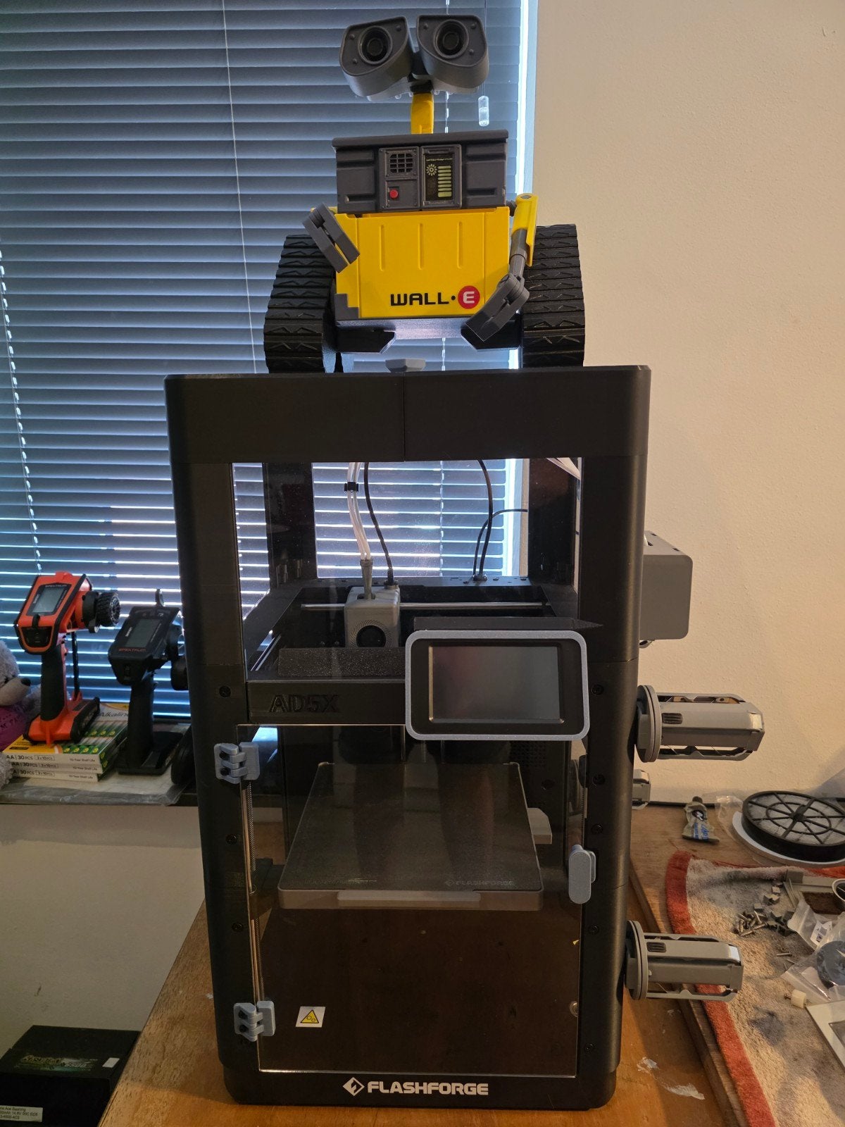 Flashforge AD5X 3D-printer met diverse printkoppen, Ophalen, Ingebouwde Wi-Fi, Flashforge, Zo goed als nieuw