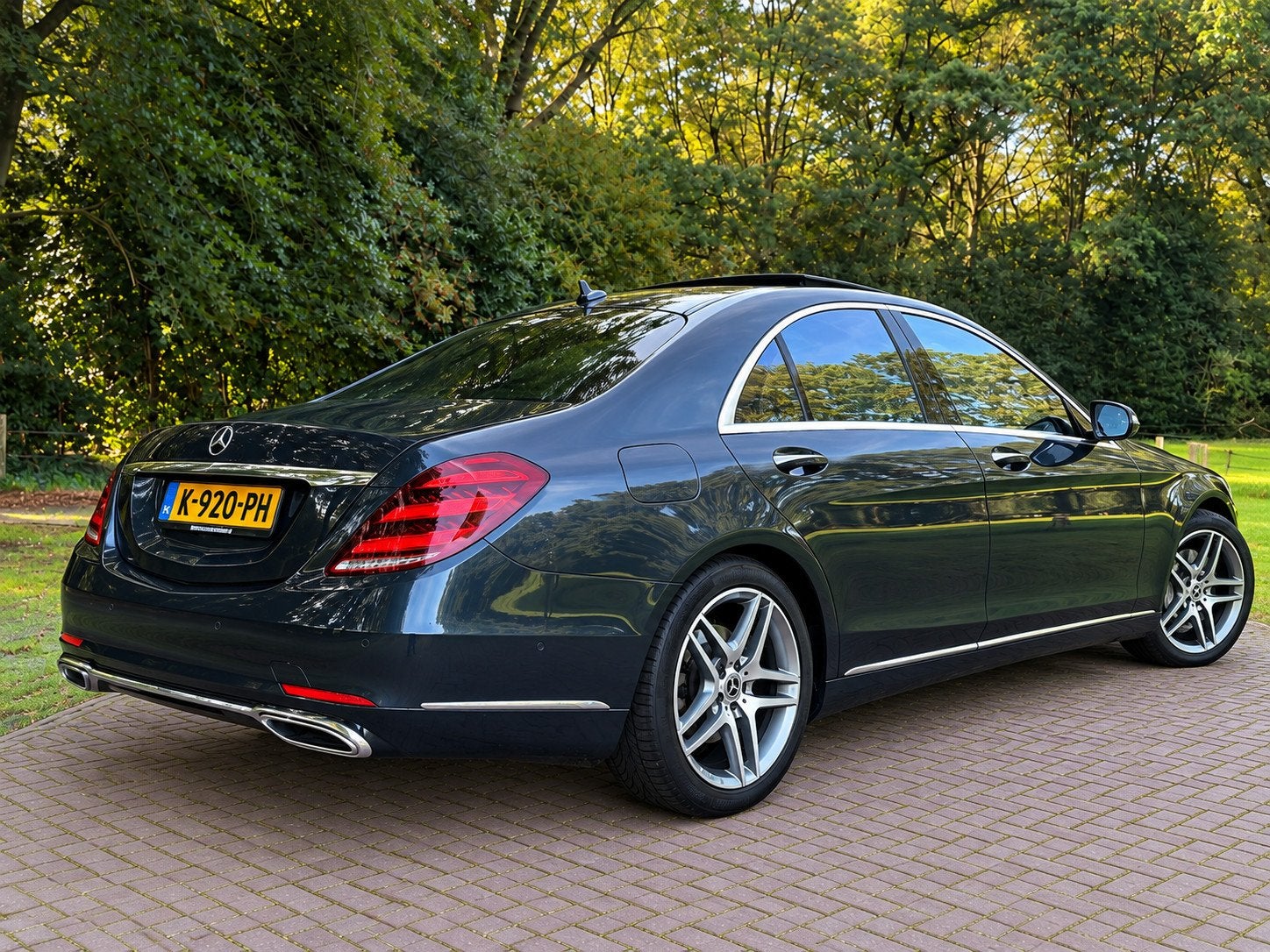 Foto 5 van Mercedes S-klasse 350d s350d 286 PK 4M Facelift Panorama Dis