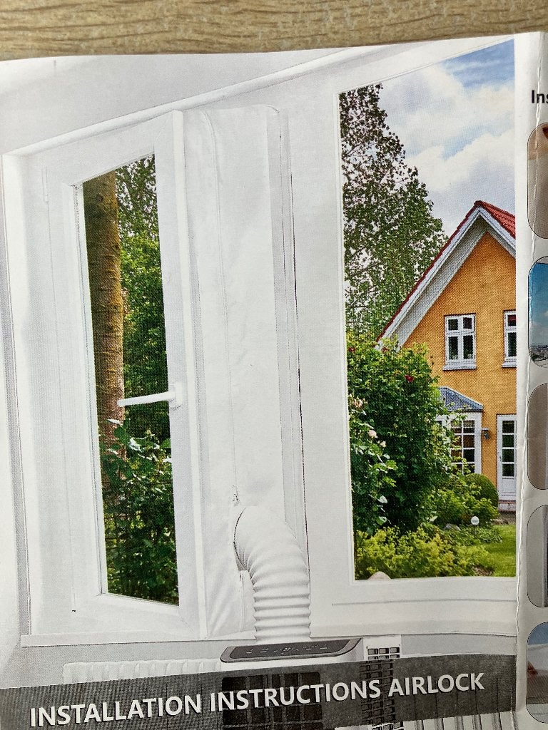 Airlock voor airco, nieuw in doos, Minder dan 60 m³, Nieuw, 3 snelheden of meer, Ophalen of Verzenden