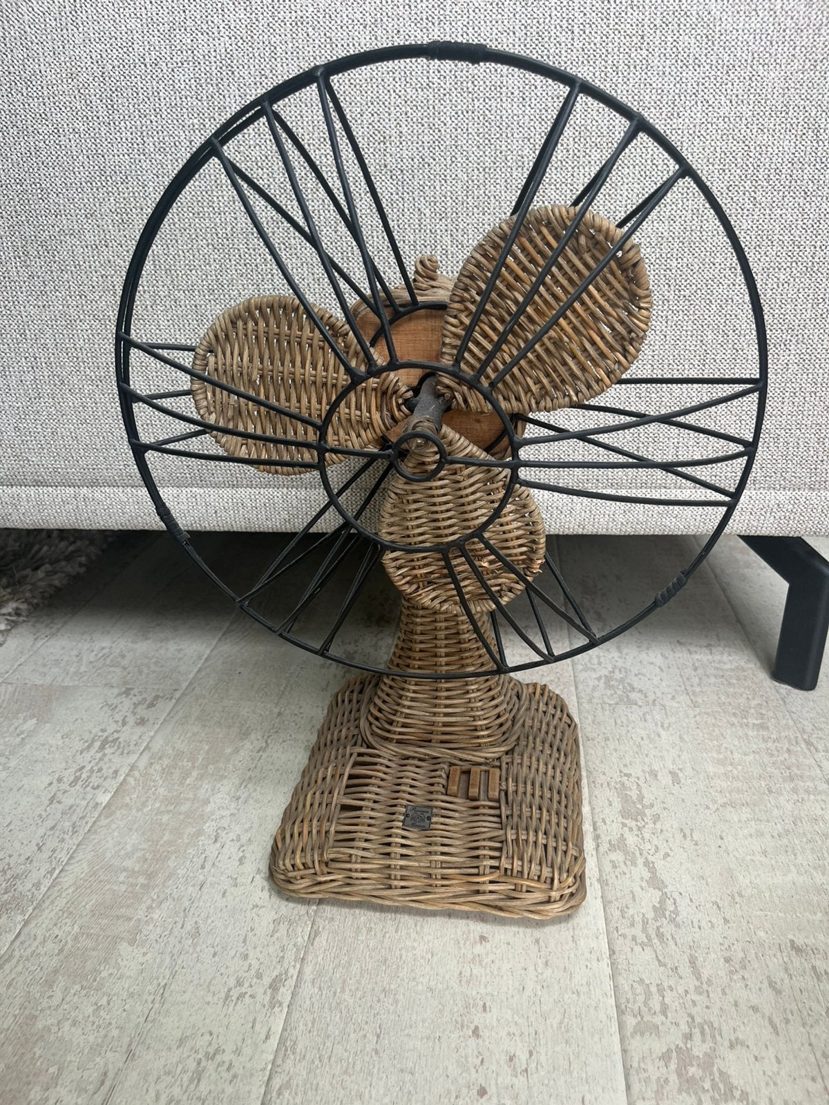 Rivièra Maison Rattan ventilator/table fan, Overige materialen, Nieuw, Ophalen of Verzenden, Landelijk