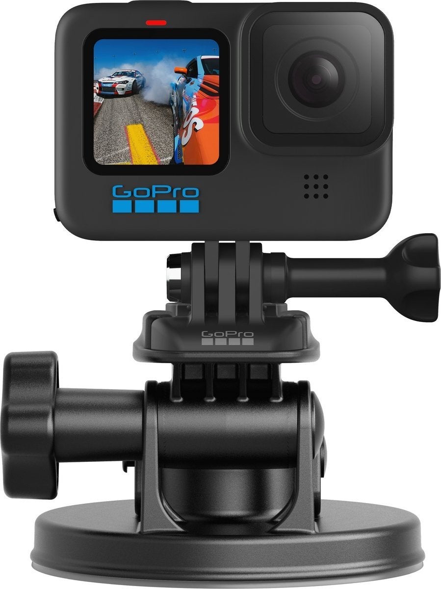 Foto 2 van GoPro Zuignapbevestiging - Verstelbare Arm - Actioncam Mount