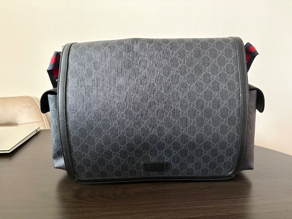 Gucci luiertas, Kinderen en Baby's, Ophalen, Schoudertas functie, Gucci, Zwart
