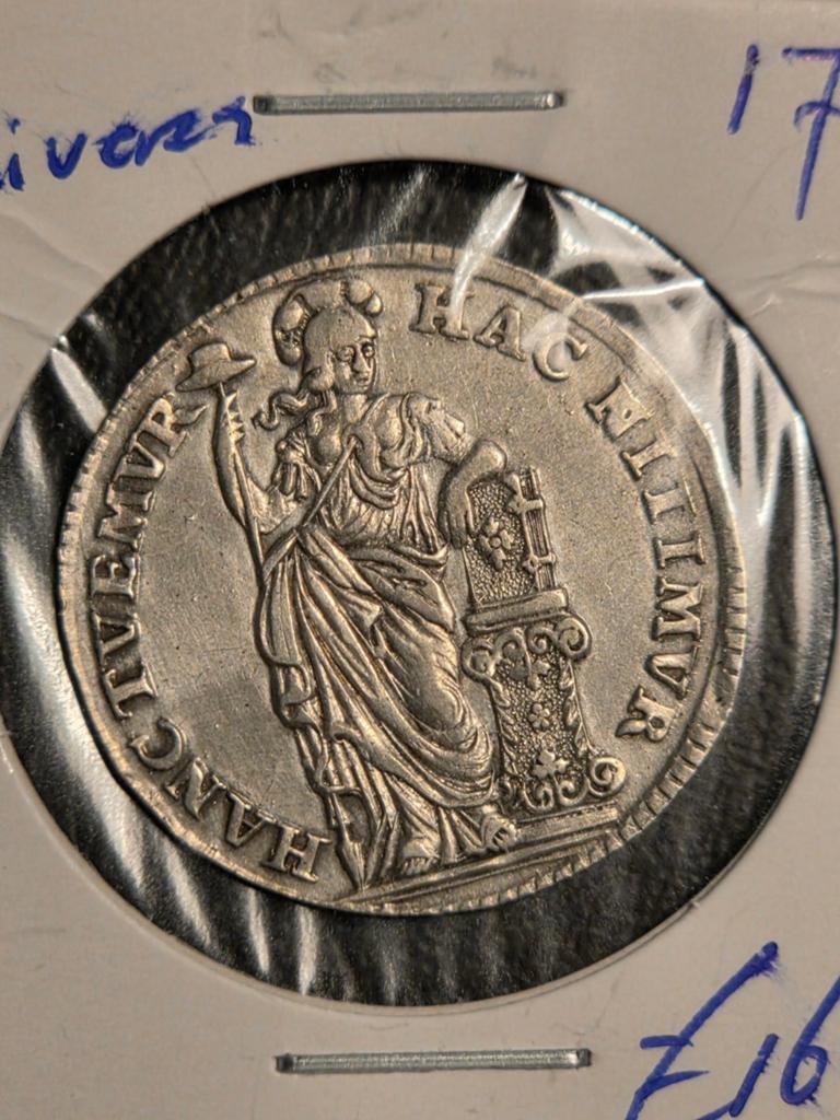 Zilveren Dukaat 1751 - Hollandia, Postzegels en Munten, Munten | Nederland, Vóór koninkrijk, Zilver, Losse munt, Overige waardes