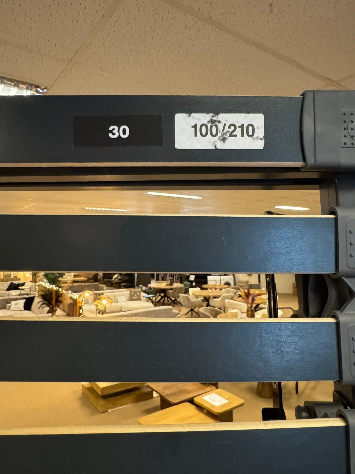 Elektrisch 100x210cm verstelbare lattenbodem met 32 lats, Ophalen, 100 cm, Eenpersoons, 210 cm