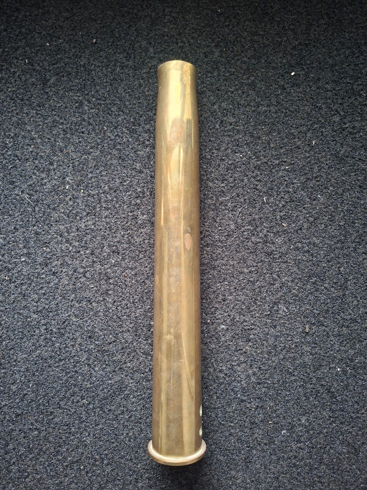 Kriegsmarine 3,7cm c/30 huls messing wo2 duits, Ophalen of Verzenden