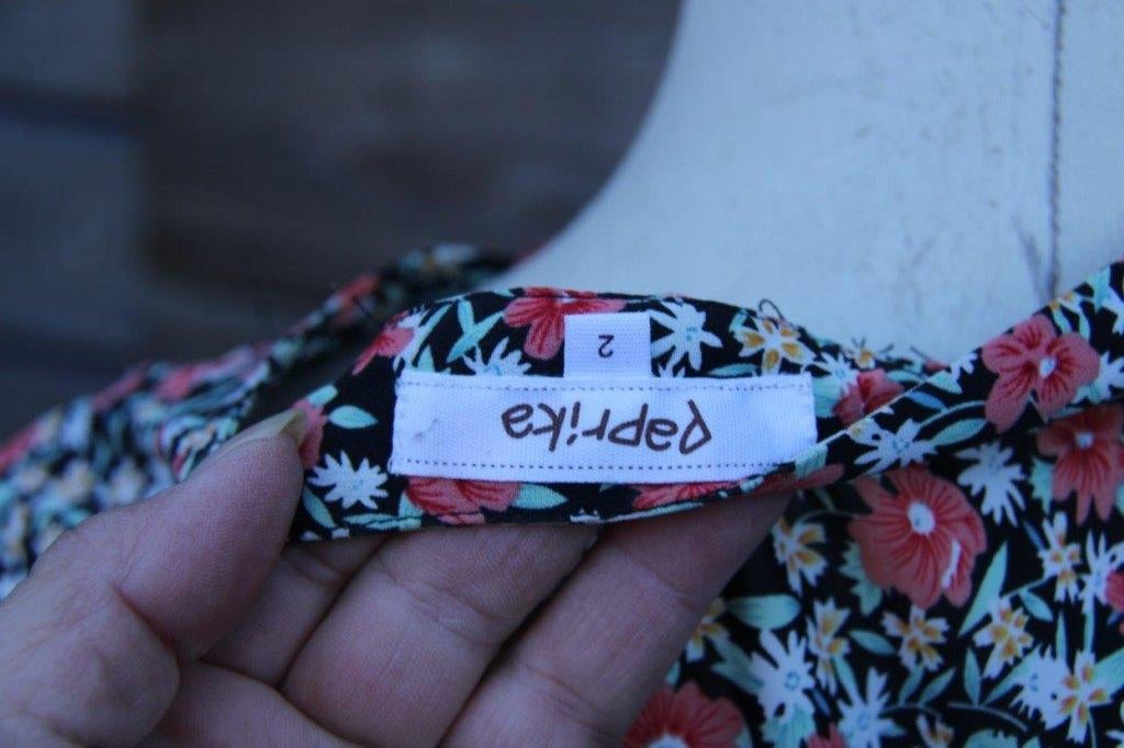 Tuniek rood/ zwart Paprika mt 2 (46) transp Vaste prijs, Kleding | Dames, Maat 46/48 (XL) of groter, Ophalen of Verzenden, Zo goed als nieuw