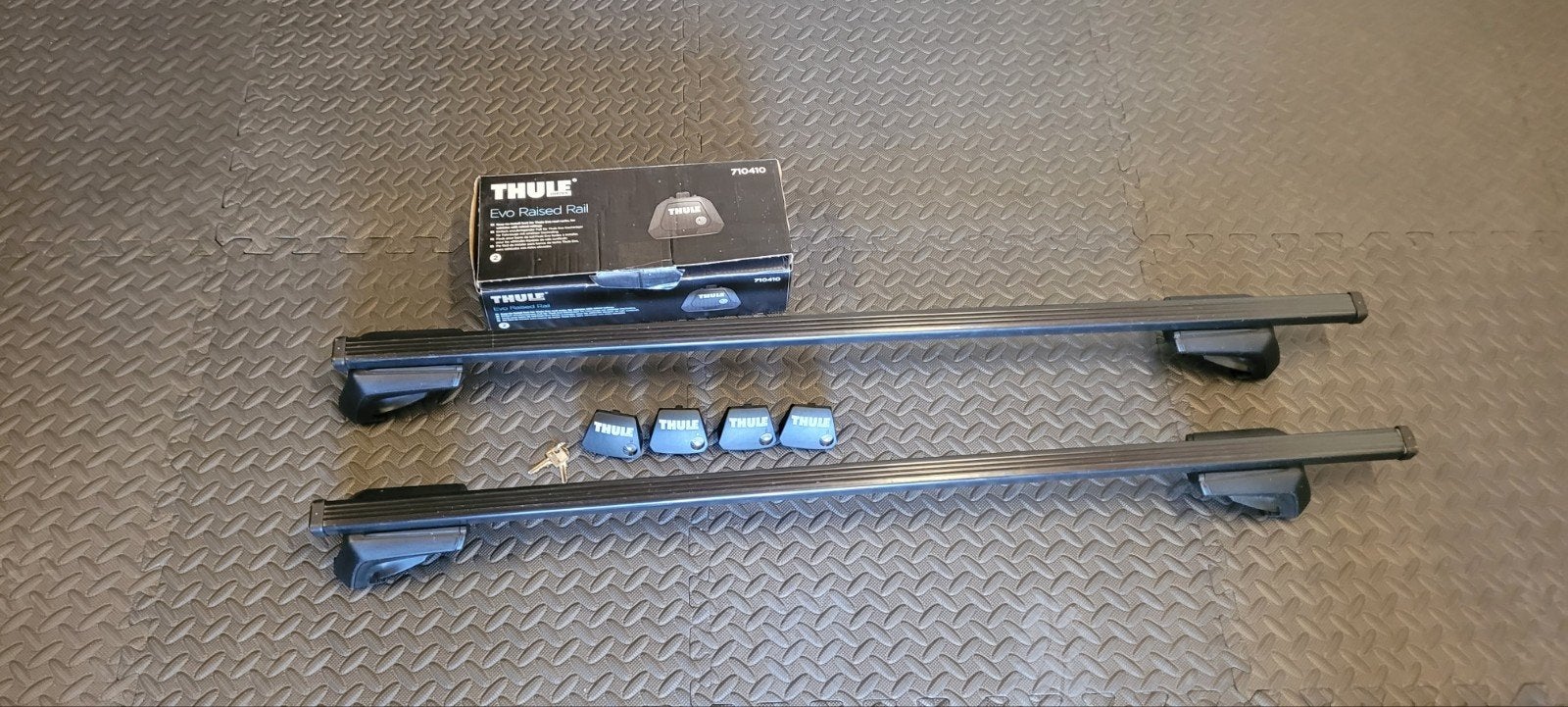 Thule Evo Raised Rail dakdragerset - Zo goed als nieuw, Ophalen, Zo goed als nieuw