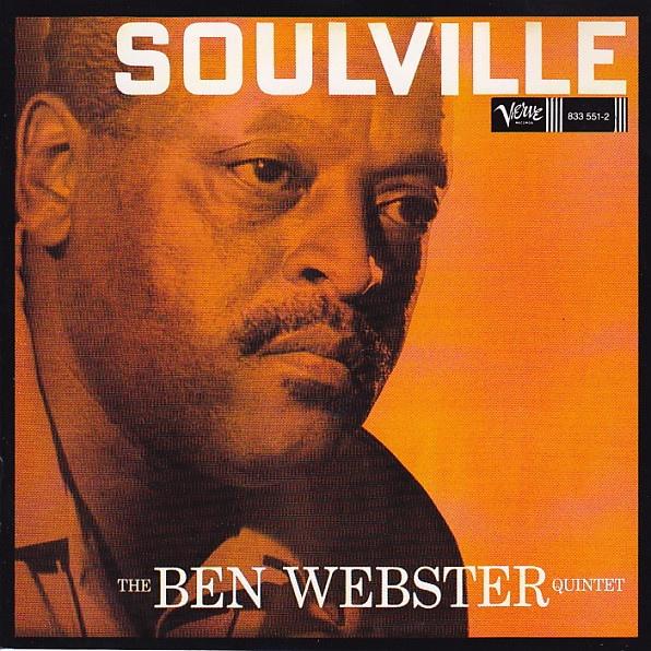 The Ben Webster Quintet – Soulville (1989), Ophalen of Verzenden, Zo goed als nieuw, Jazz