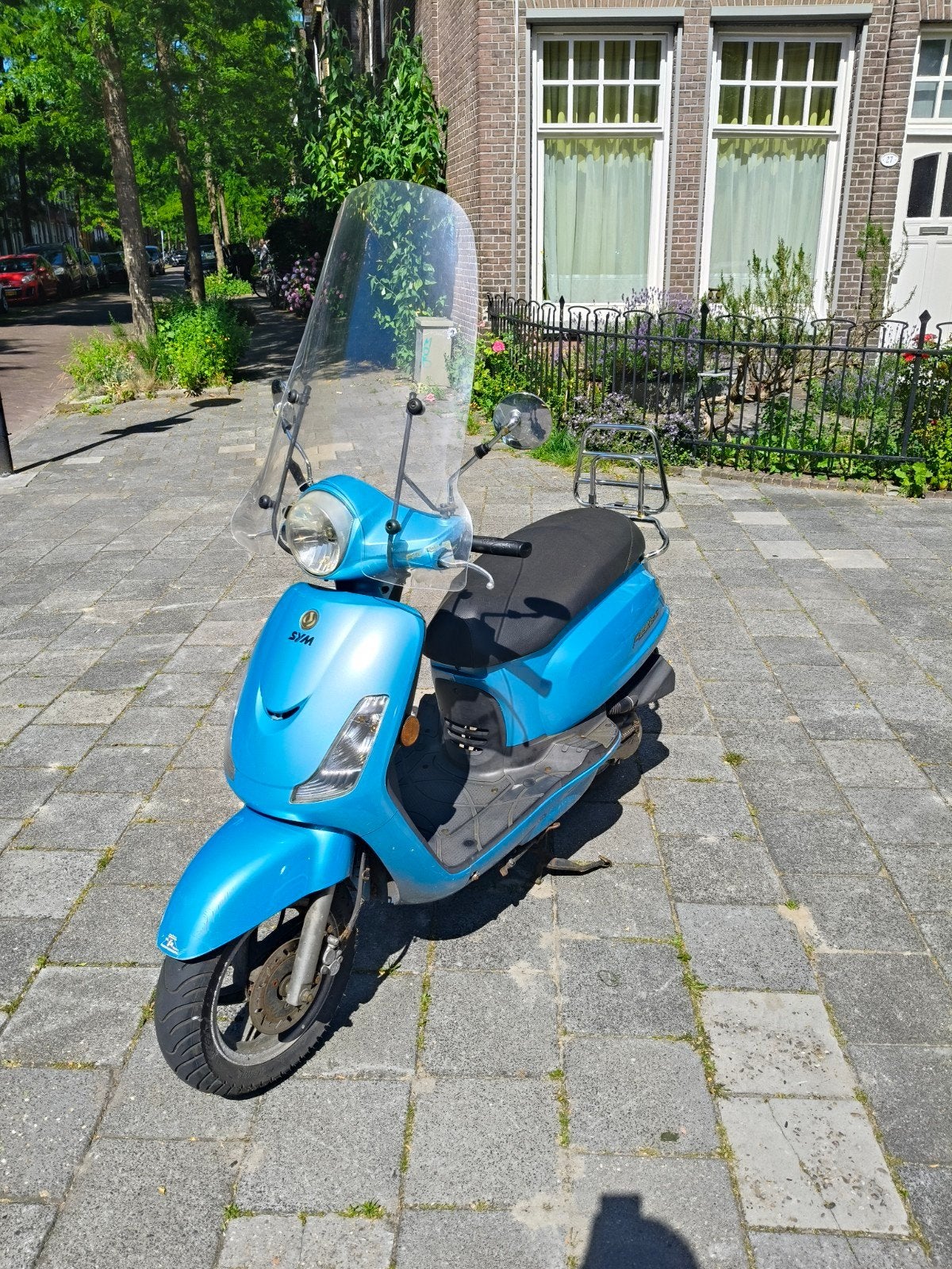 Sym fiddle 2, Ophalen, Gebruikt, Benzine, Fiddle