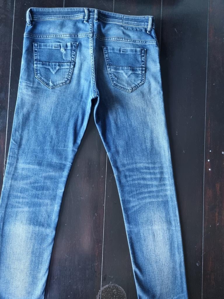 DIESEL THOMMER DNA SLIM SKINNY STRETCH SIZE 34, Kleding | Heren, Spijkerbroeken en Jeans, Ophalen of Verzenden, Zo goed als nieuw
