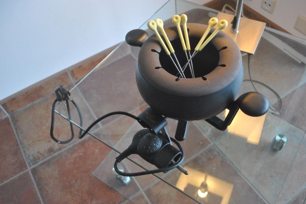 Fondue, Tefal, Principio, Ophalen of Verzenden, Gebruikt, Elektrisch, Fondueset