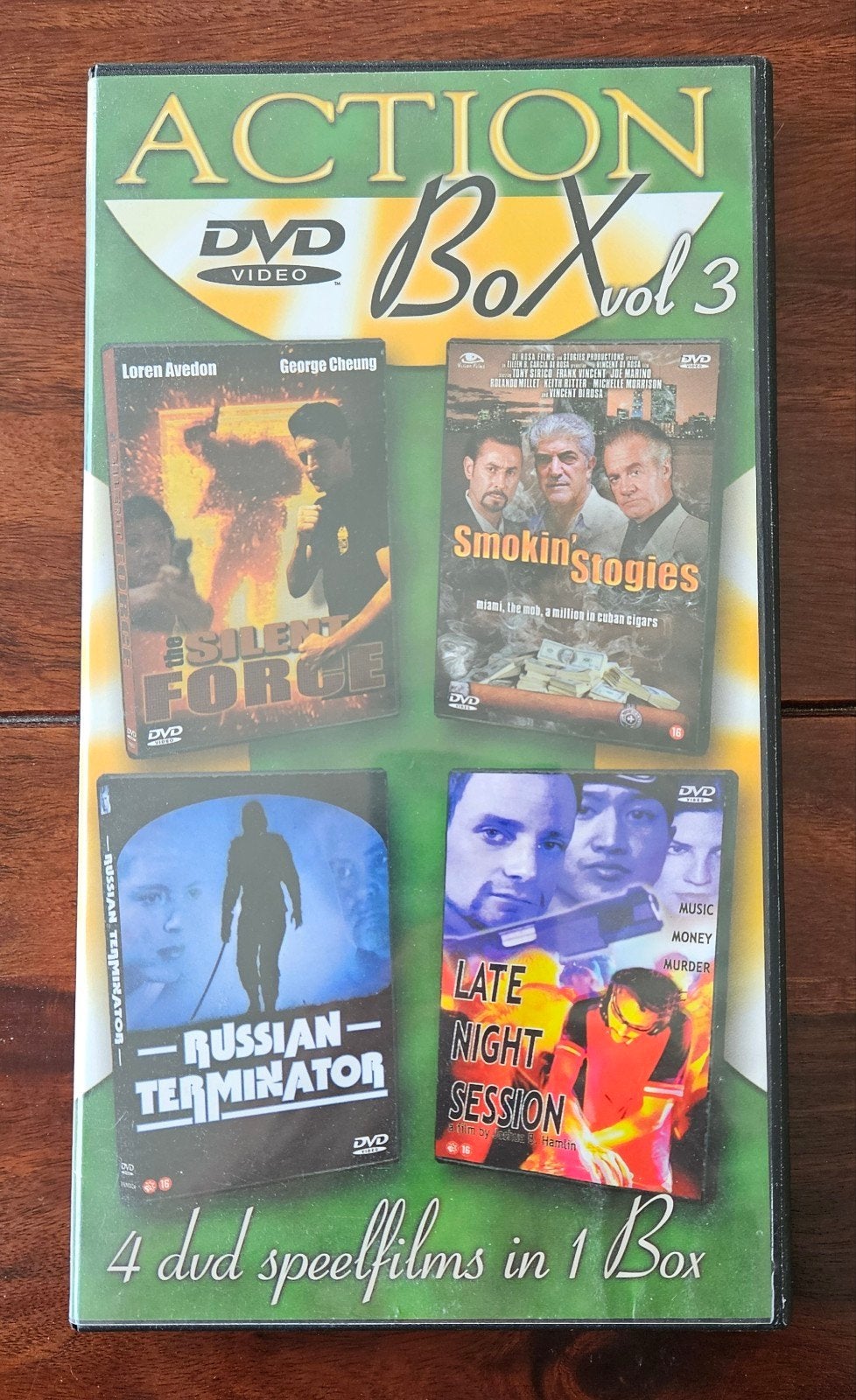 Action DVD box vol 3, Vanaf 16 jaar, Ophalen of Verzenden, Zo goed als nieuw