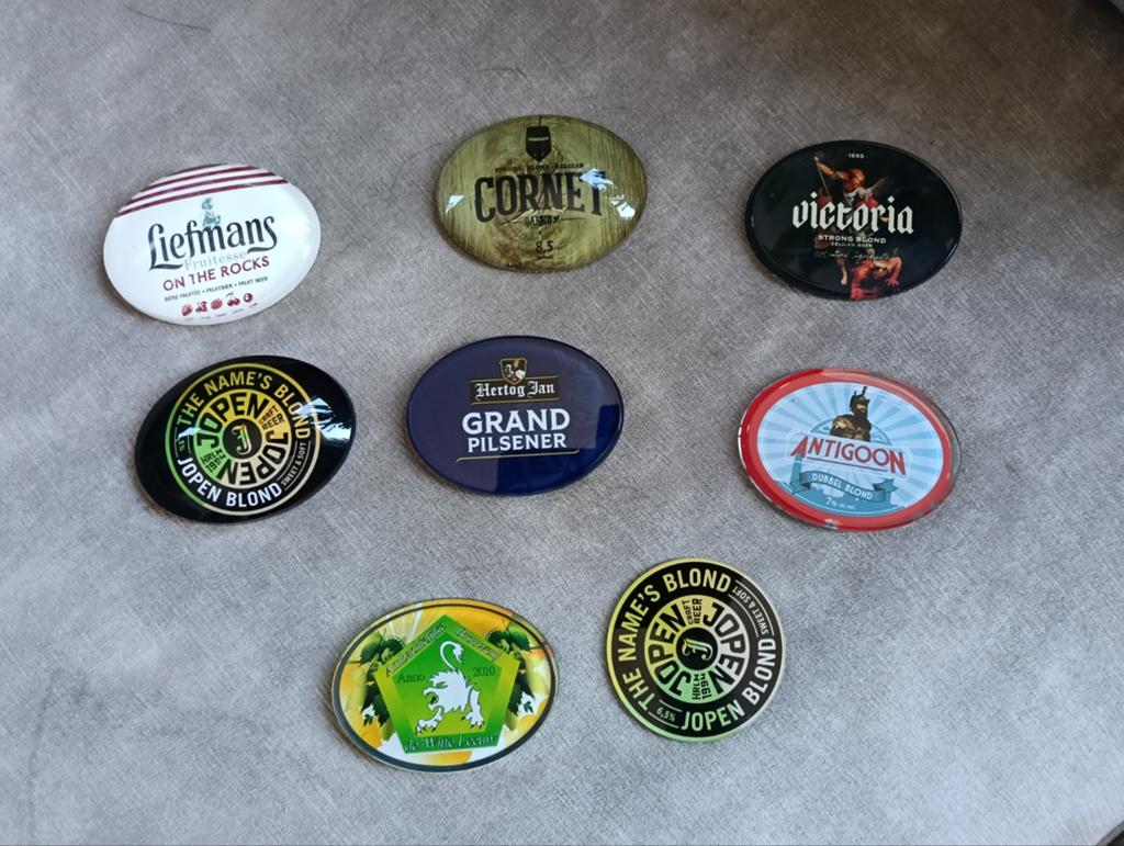 Taplenzen o.a. Liefmans, Jopen, Cornet,Victoria, Antigoon, Verzamelen, Biermerken, Zo goed als nieuw, Overige typen, Overige merken