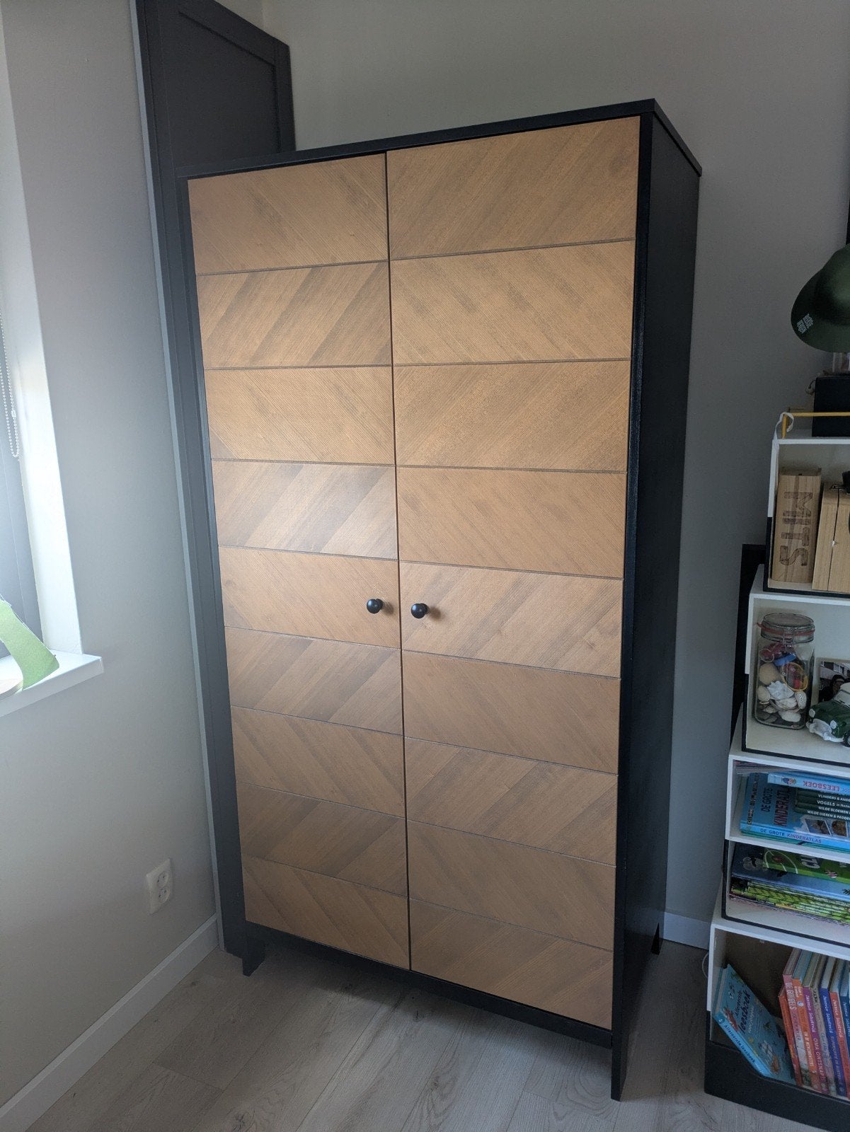 Bopita kledingkast (96x190x55d), Ophalen, Met deur(en), Gebruikt, 50 tot 100 cm