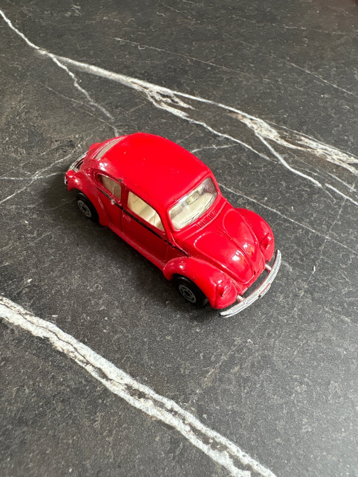 Rode Volkswagen Kever Speelgoedauto - Edocar 1989, Ophalen of Verzenden, Gebruikt