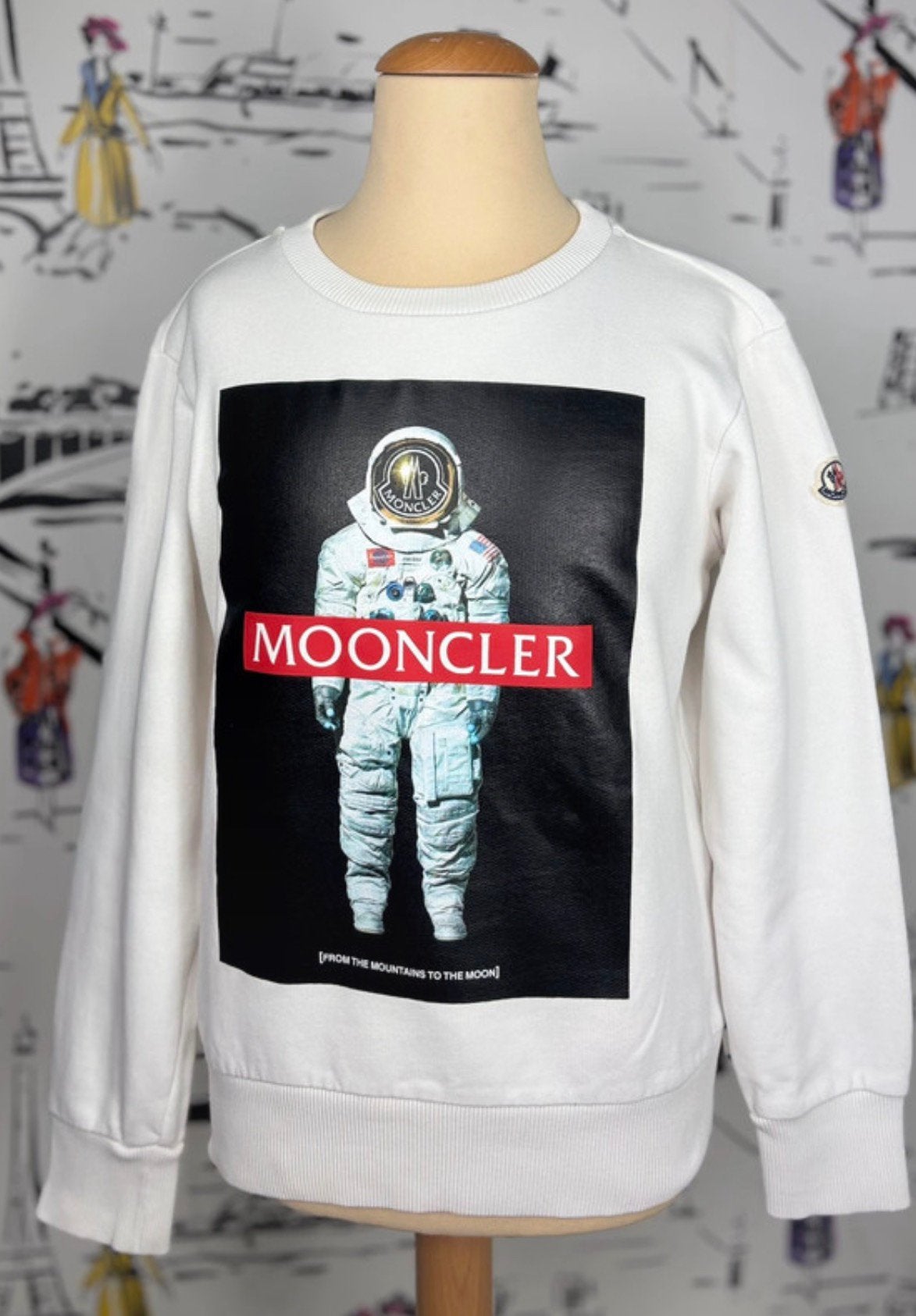 Moncler jongenskleding truien polo maat 10, Moncler EU, Trui of Vest, Ophalen of Verzenden, Zo goed als nieuw