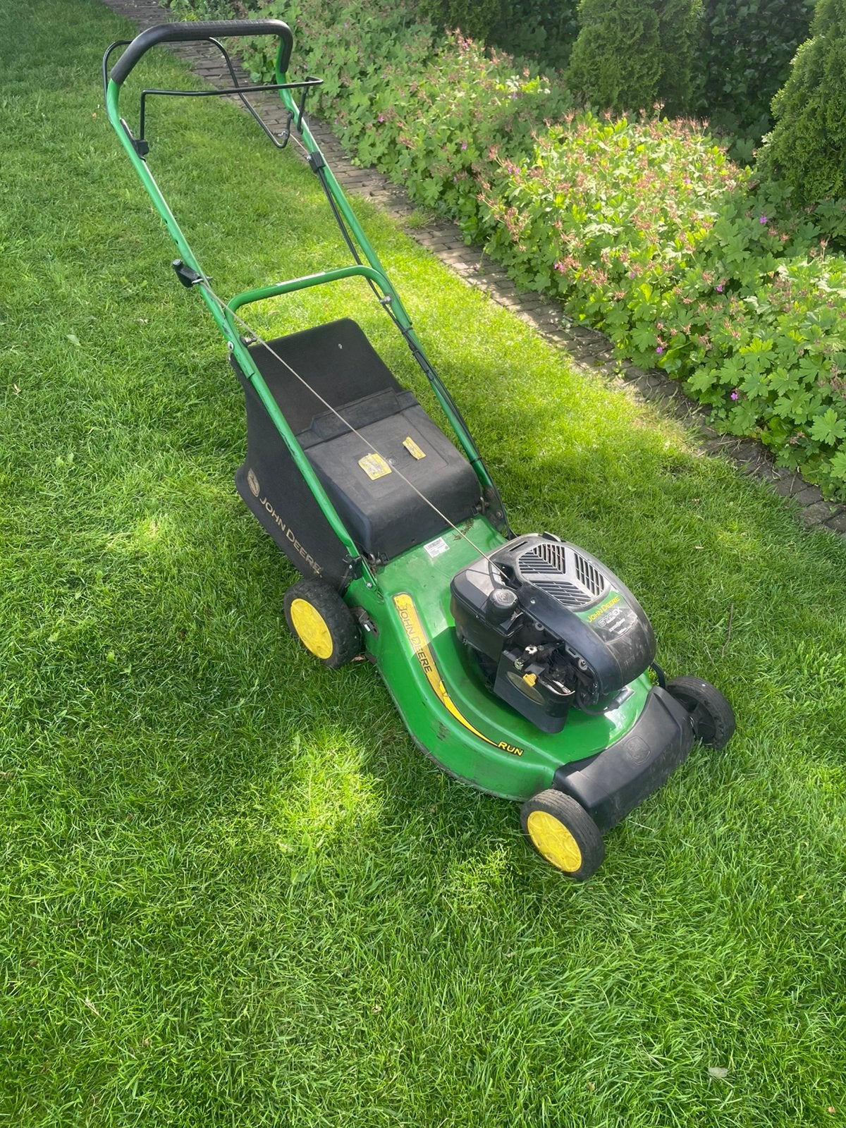 John Deere run 51 met rijaandrijving, Ophalen, Gebruikt, 50 cm of meer
