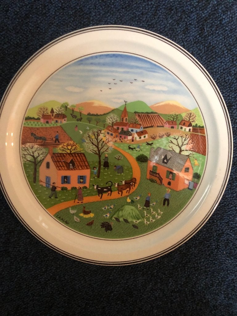 Sierbord, Ophalen