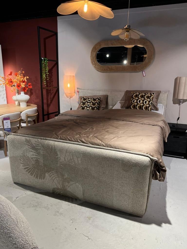 Boxspring Fons elektrisch, Ophalen, Overige kleuren, 180 cm, 200 cm