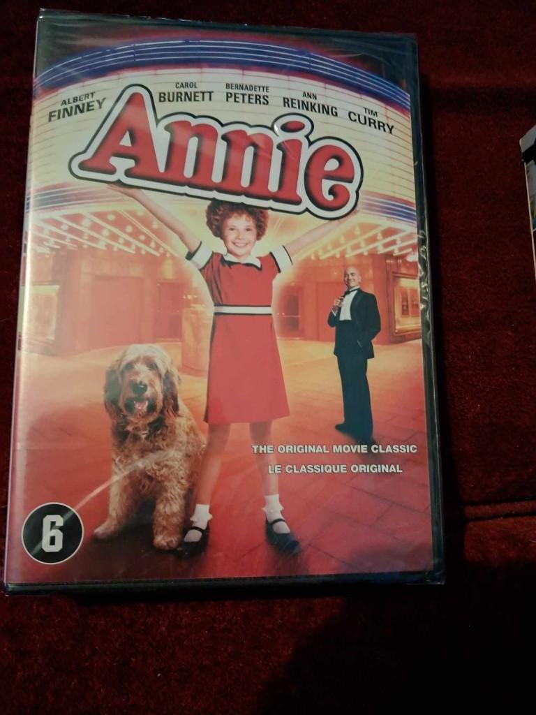 Annie op dvd (nieuw in seal), Ophalen, Avontuur, Vanaf 6 jaar, Nieuw in verpakking